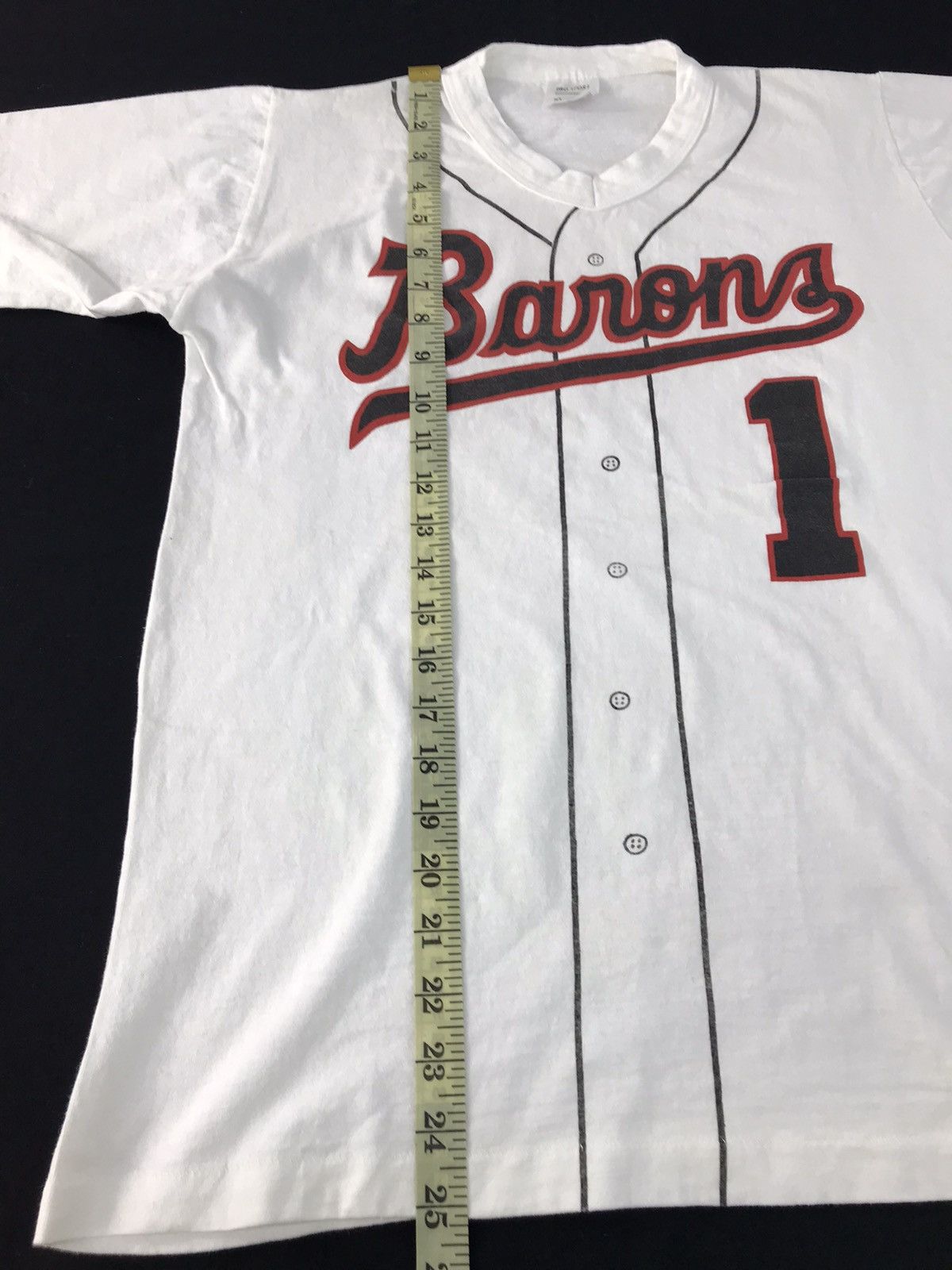 Japanese Brand × Vintage Rock 99 Wzrr Birmingham Barons 1 Jersey Spell Out K2207j Size US S / EU 44-46 / 1 - 9 Thumbnail
