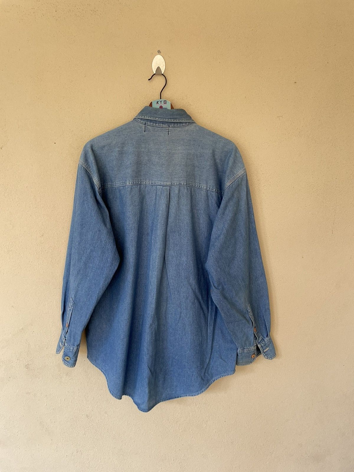 Polo Ralph Lauren VINTAGE POLO RALPH LAUREN CHAMBRAY Size US L / EU 52-54 / 3 - 3 Thumbnail