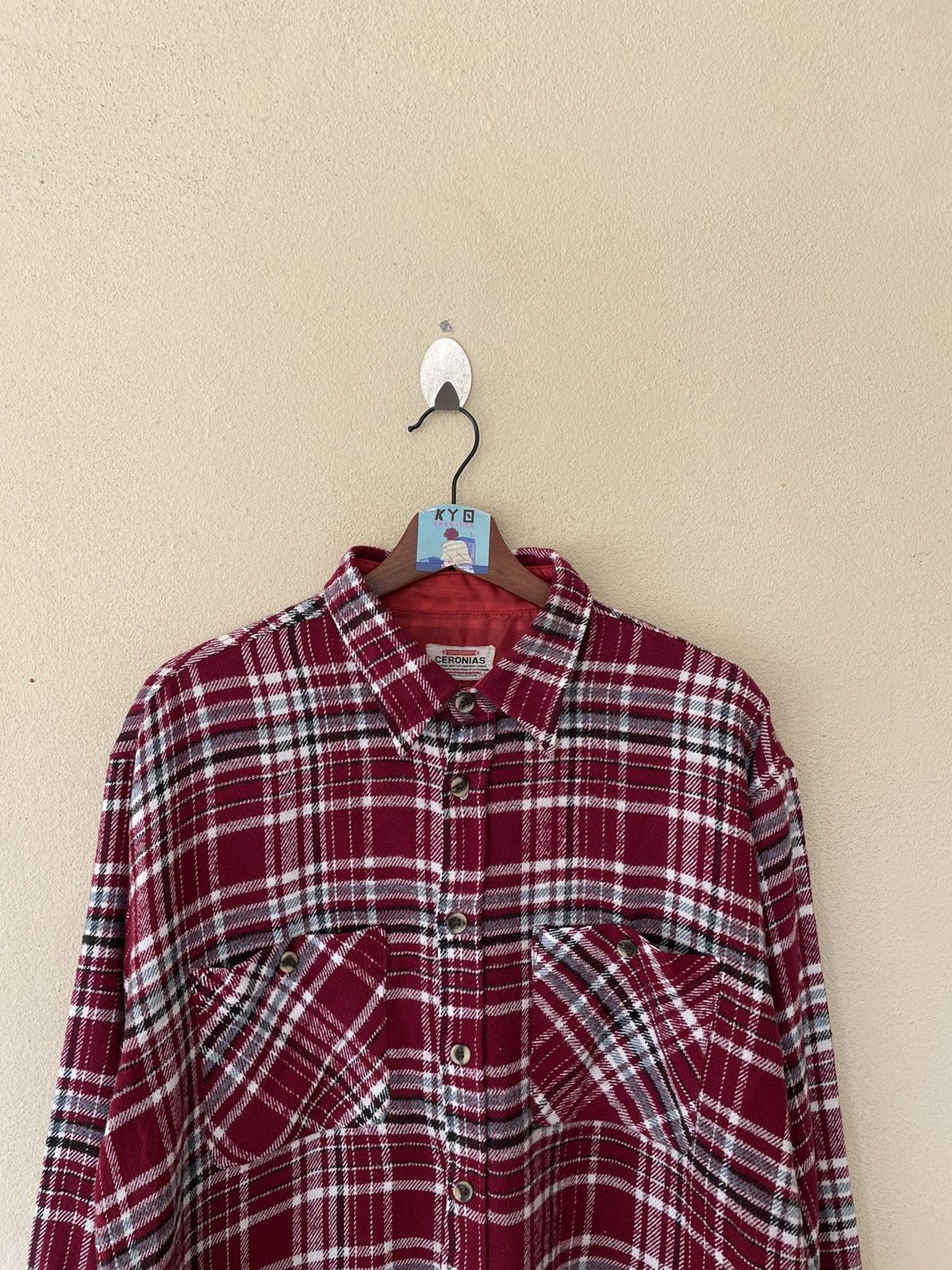 Flannel × Japanese Brand × Vintage VINTAGE CERONIAS FLANNEL Size US L / EU 52-54 / 3 - 3 Thumbnail