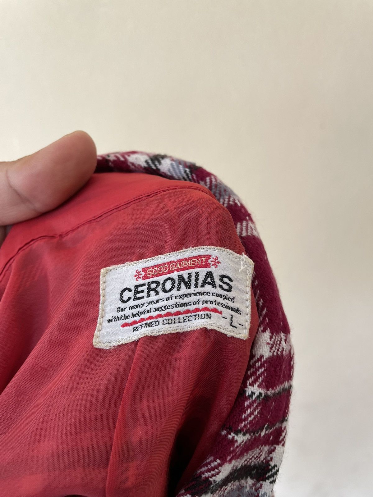 Flannel × Japanese Brand × Vintage VINTAGE CERONIAS FLANNEL Size US L / EU 52-54 / 3 - 7 Thumbnail