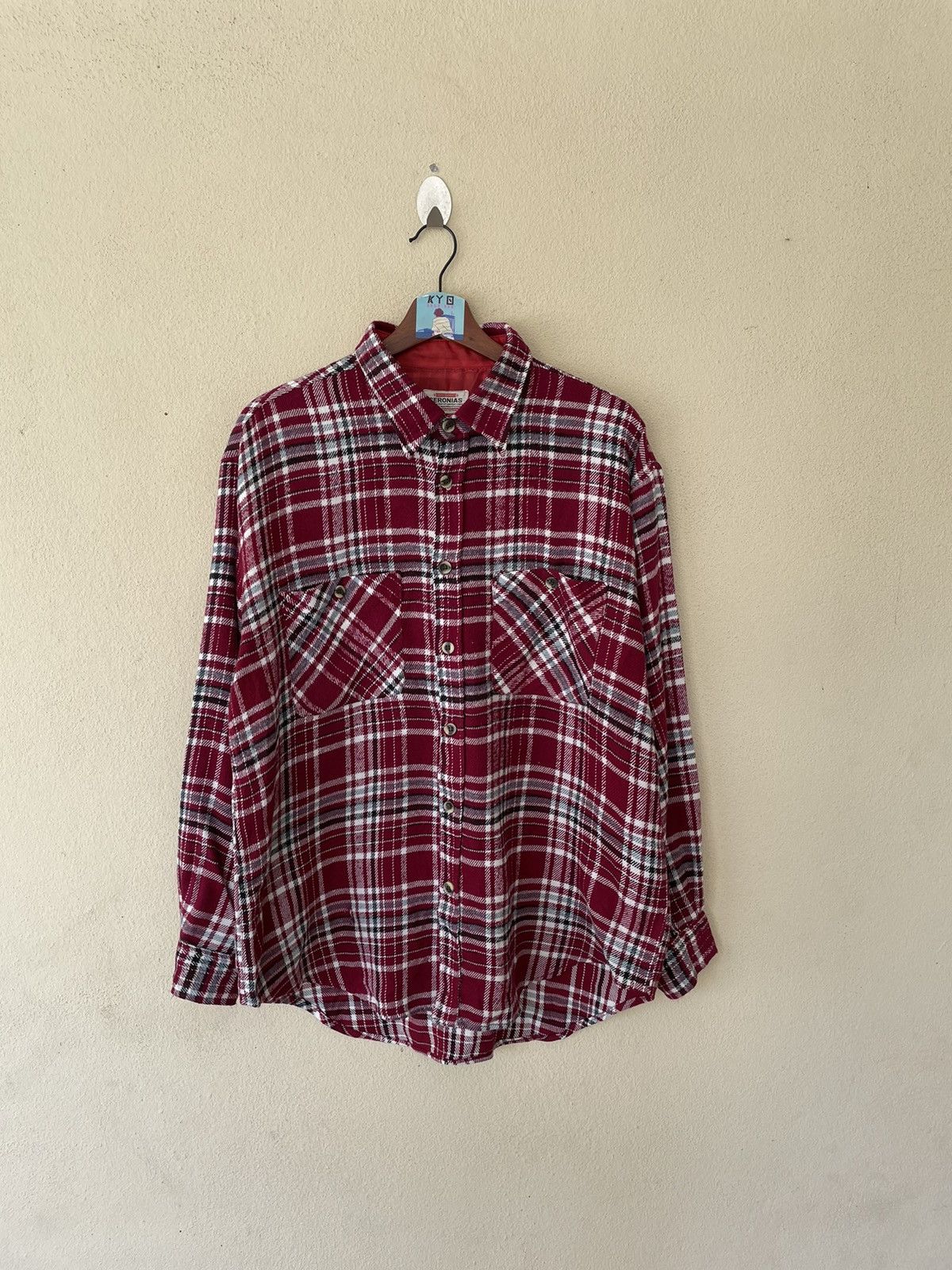 Flannel × Japanese Brand × Vintage VINTAGE CERONIAS FLANNEL Size US L / EU 52-54 / 3 - 1 Thumbnail