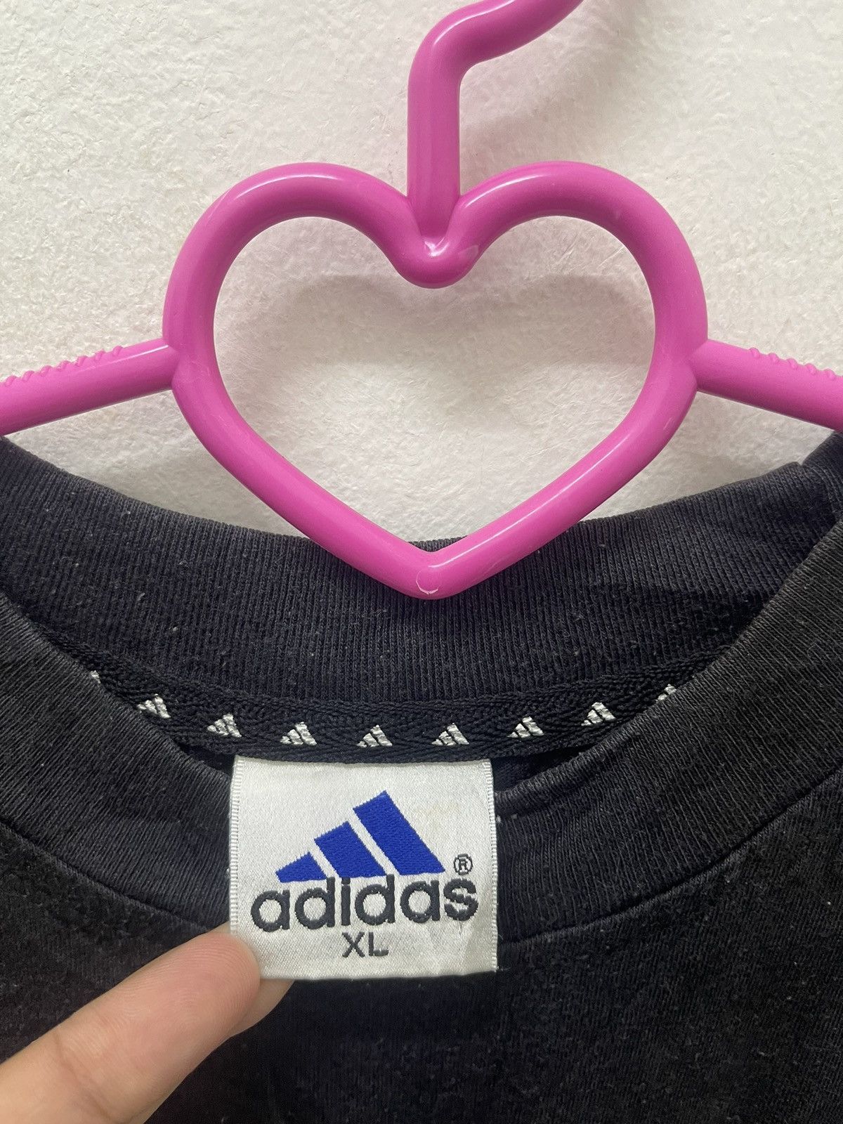Adidas Rare Vintage ADIDAS Three Stripes Equipments Center Fire Size US XL / EU 56 / 4 - 3 Thumbnail