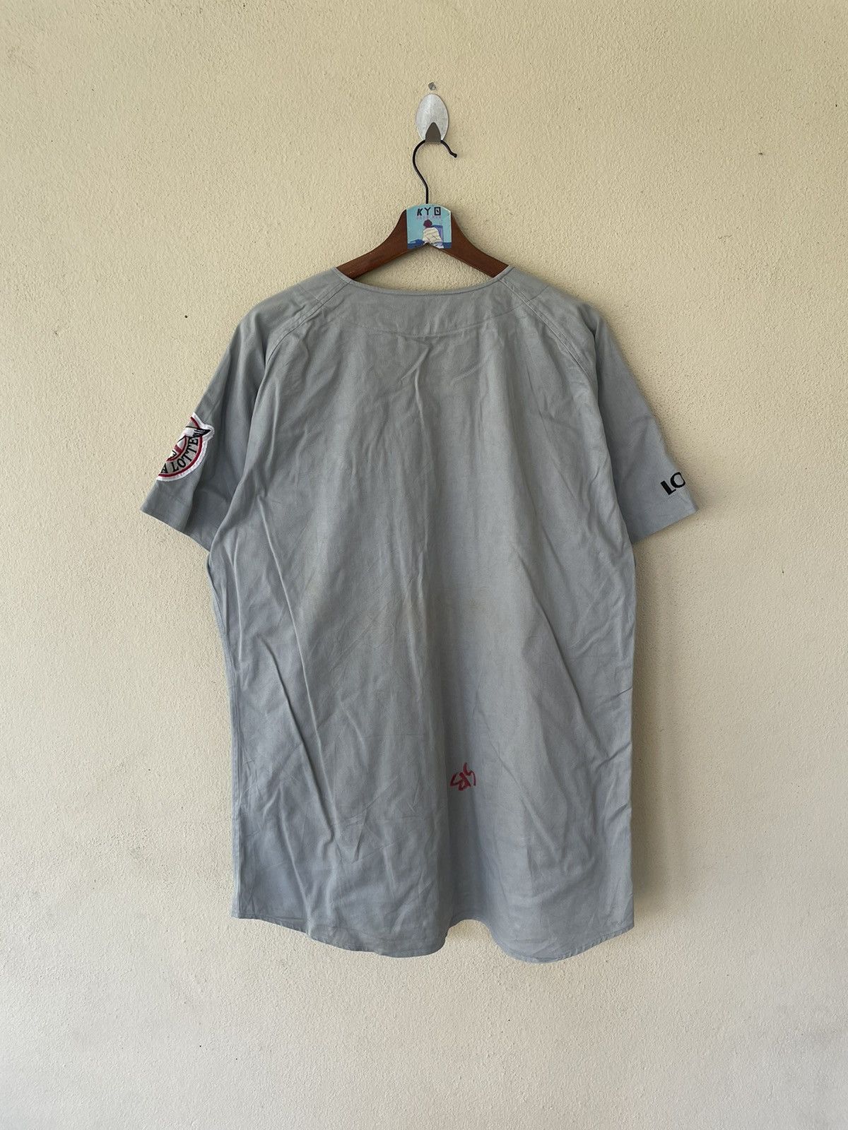 Japanese Brand × Vintage MARINES CHIBA LOTTE BASEBALL SHIRTS Size US L / EU 52-54 / 3 - 3 Thumbnail