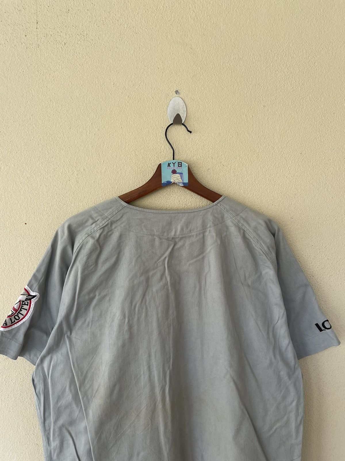 Japanese Brand × Vintage MARINES CHIBA LOTTE BASEBALL SHIRTS Size US L / EU 52-54 / 3 - 4 Thumbnail