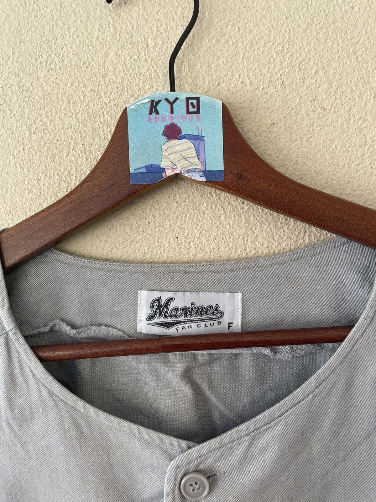 Japanese Brand × Vintage MARINES CHIBA LOTTE BASEBALL SHIRTS Size US L / EU 52-54 / 3 - 5 Thumbnail