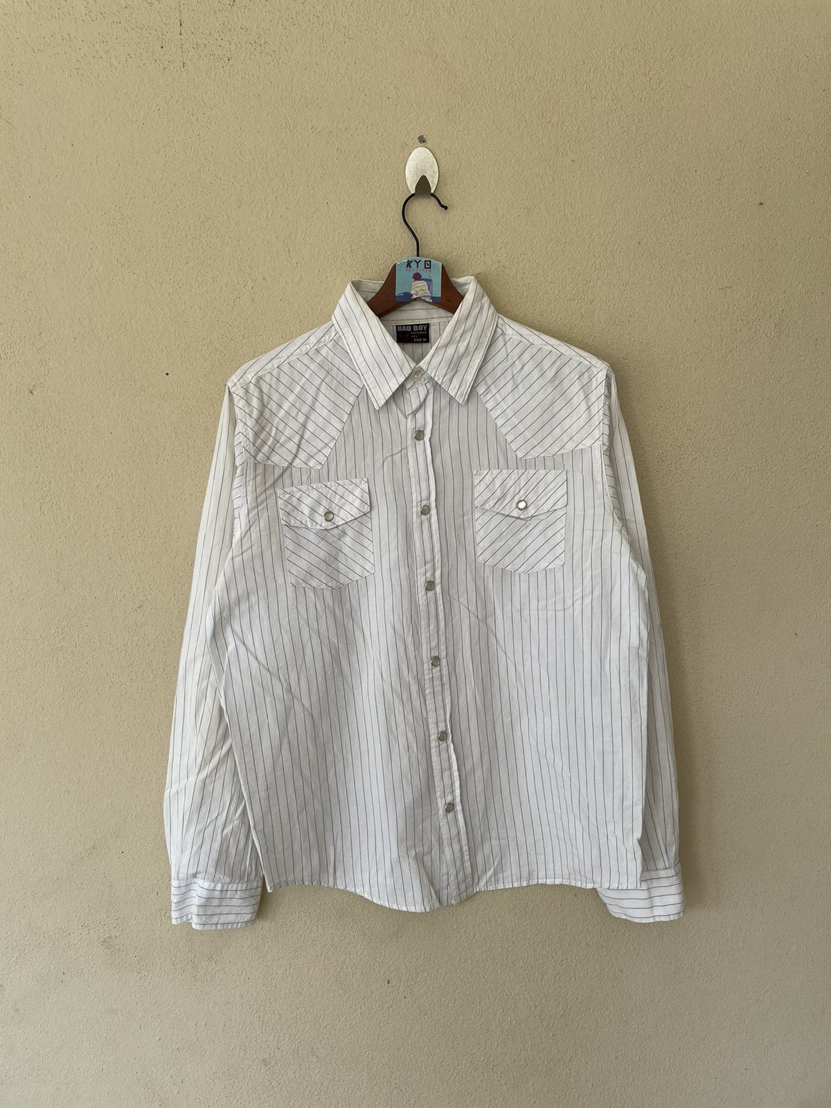 Vintage Y2K BAD BOY SHIRT Size US M / EU 48-50 / 2 - 1 Thumbnail