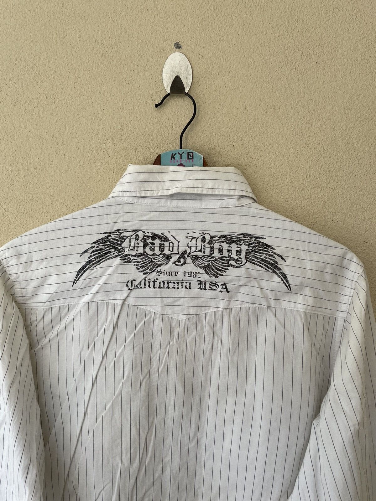 Vintage Y2K BAD BOY SHIRT Size US M / EU 48-50 / 2 - 4 Thumbnail