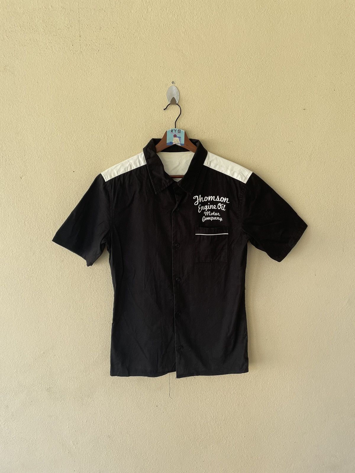 Vintage VINTAGE THOMSON ENGINE OIL MOTOR COMPANY SHIRTS Size US S / EU 44-46 / 1 - 2 Thumbnail
