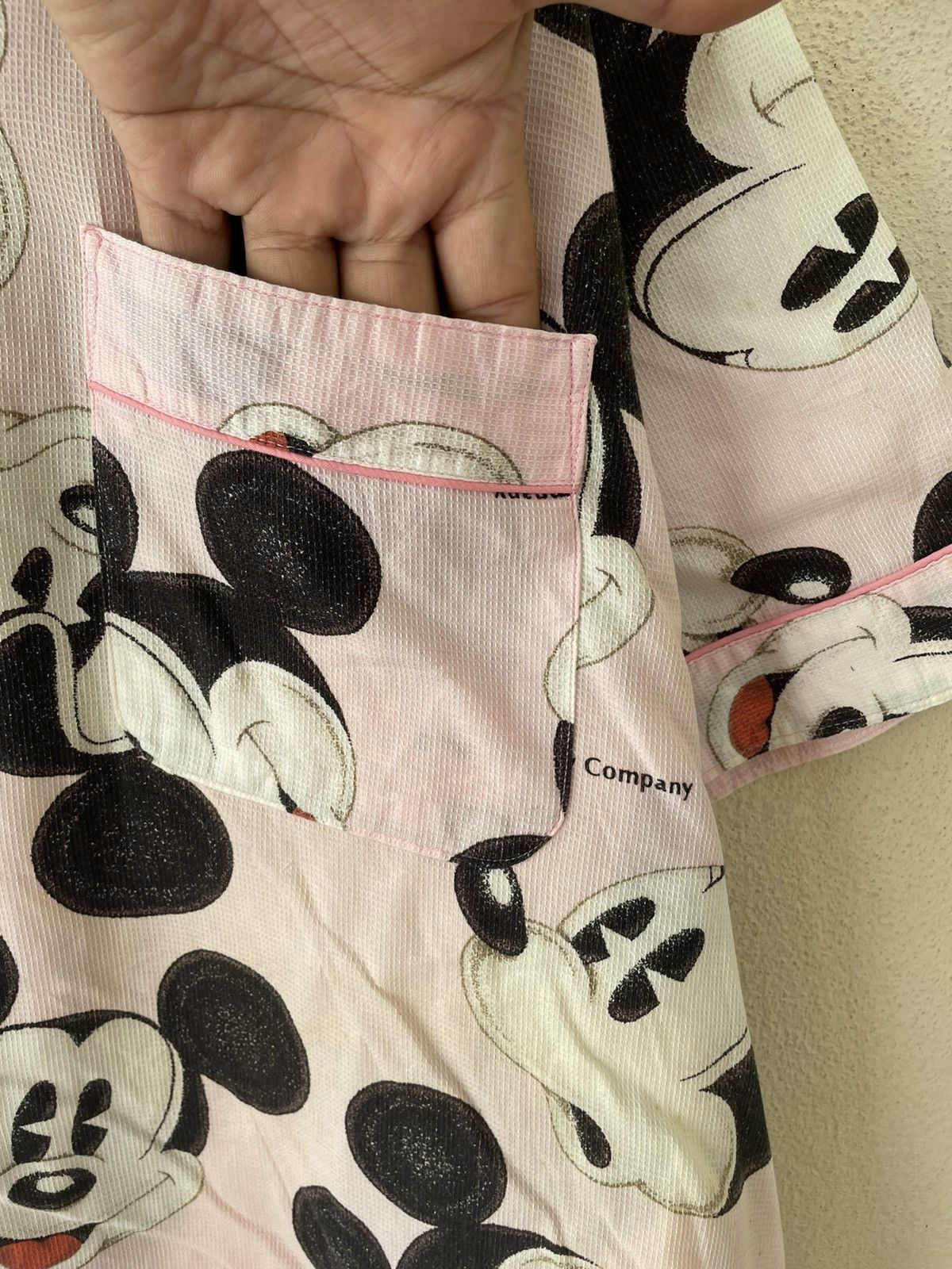 Mickey Mouse × Vintage VINTAGE OVERPRINTED MICKEY MOUSE SHIRTS Size US L / EU 52-54 / 3 - 6 Thumbnail