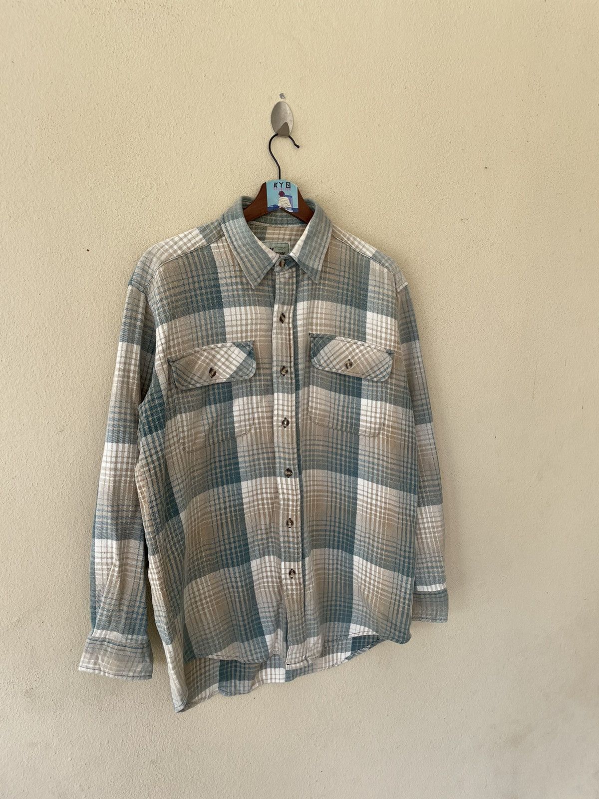 Japanese Brand × Vintage VINTAGE MACEYE PLAID FLANNEL Size US M / EU 48-50 / 2 - 2 Thumbnail