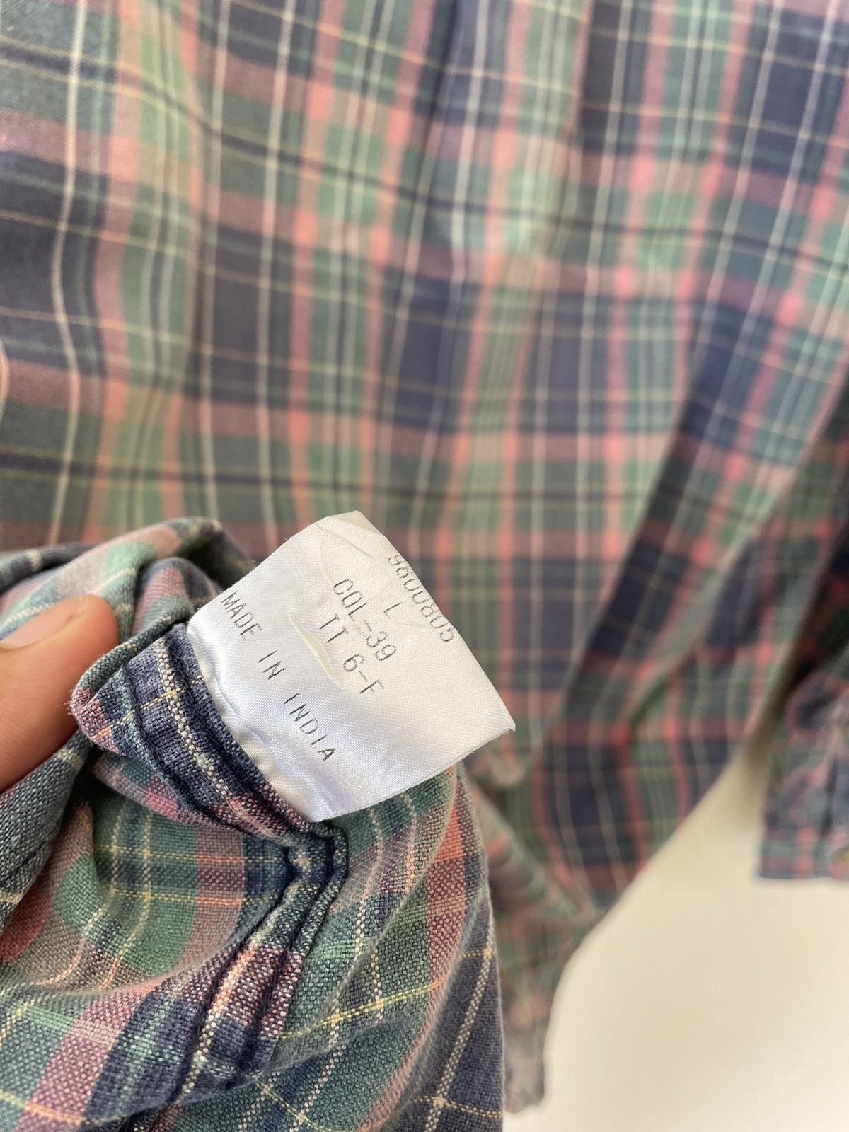 Japanese Brand × Vintage VINTAGE PLAID FISHING FLANNEL Size US L / EU 52-54 / 3 - 8 Thumbnail