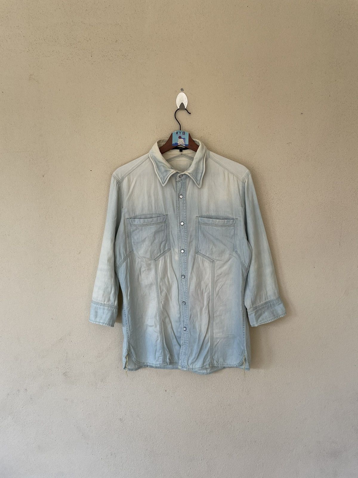 Japanese Brand × Vintage VINTAGE VEVS JAPANESE CHAMBRAY Size US L / EU 52-54 / 3 - 4 Thumbnail
