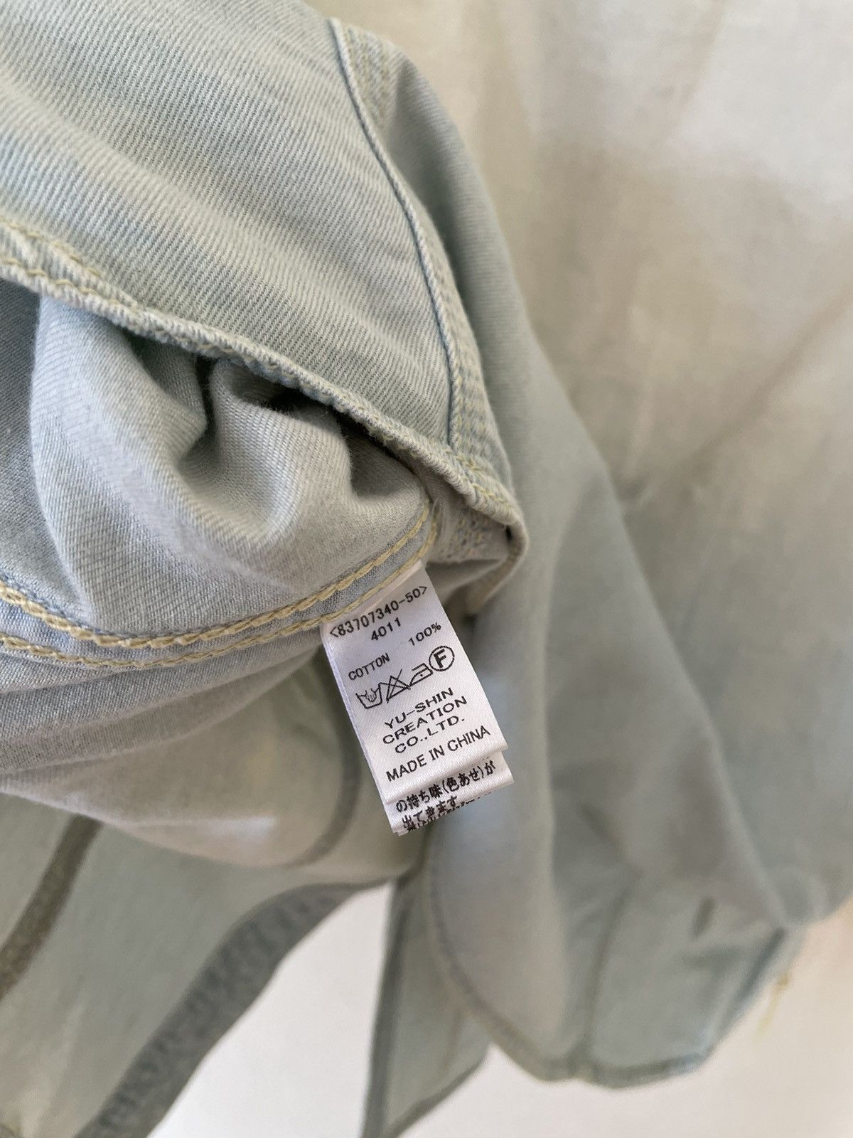 Japanese Brand × Vintage VINTAGE VEVS JAPANESE CHAMBRAY Size US L / EU 52-54 / 3 - 9 Thumbnail