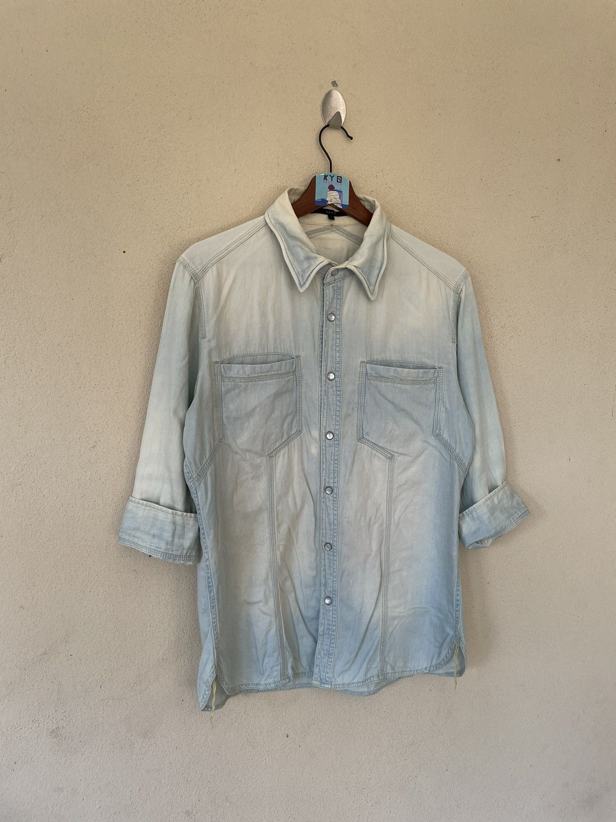 Japanese Brand × Vintage VINTAGE VEVS JAPANESE CHAMBRAY Size US L / EU 52-54 / 3 - 2 Thumbnail