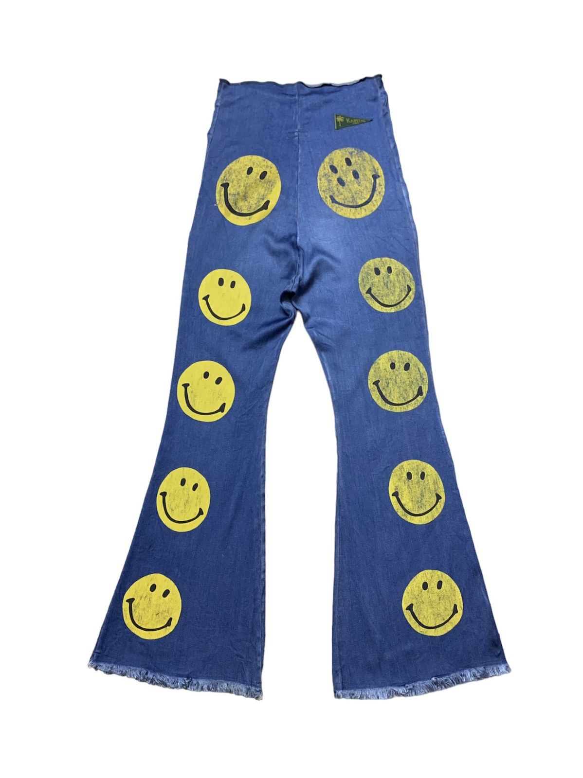 Kapital FLARE KAPITAL SMILEY STRETCHABLE LEGGINGS PANTS Size US 31 - 1 Preview