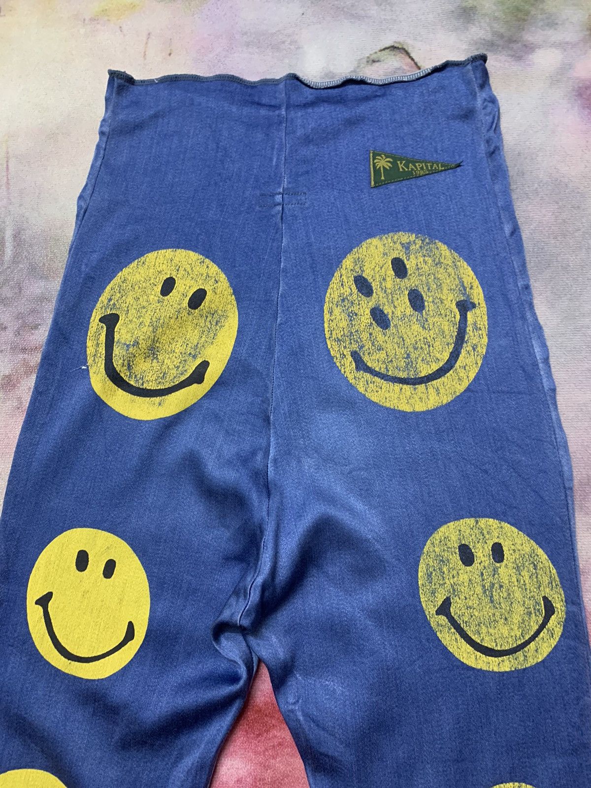 Kapital FLARE KAPITAL SMILEY STRETCHABLE LEGGINGS PANTS Size US 31 - 3 Thumbnail