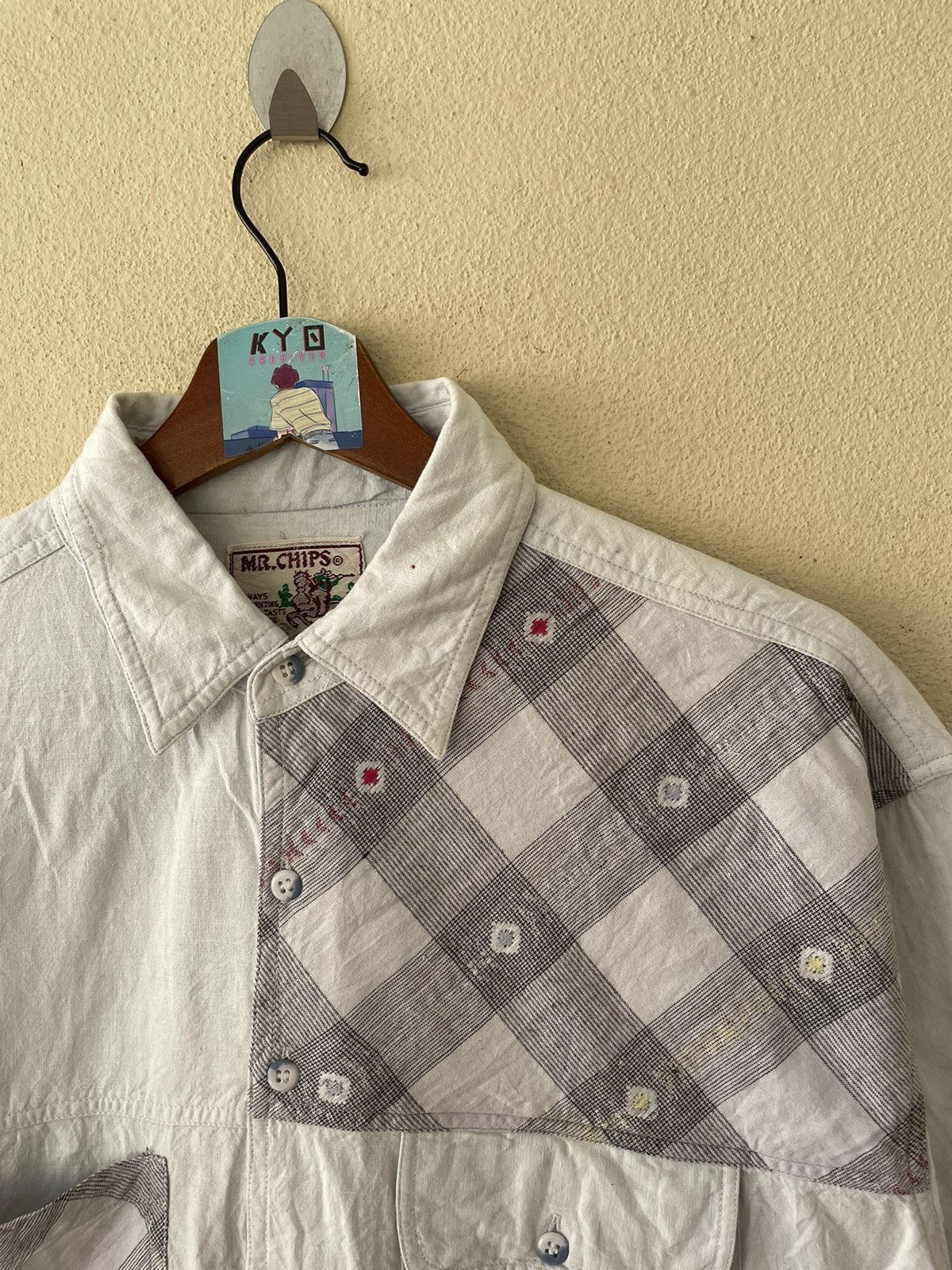 Vintage VINTAGE MR CHIPS SHIRTS Size US M / EU 48-50 / 2 - 3 Thumbnail