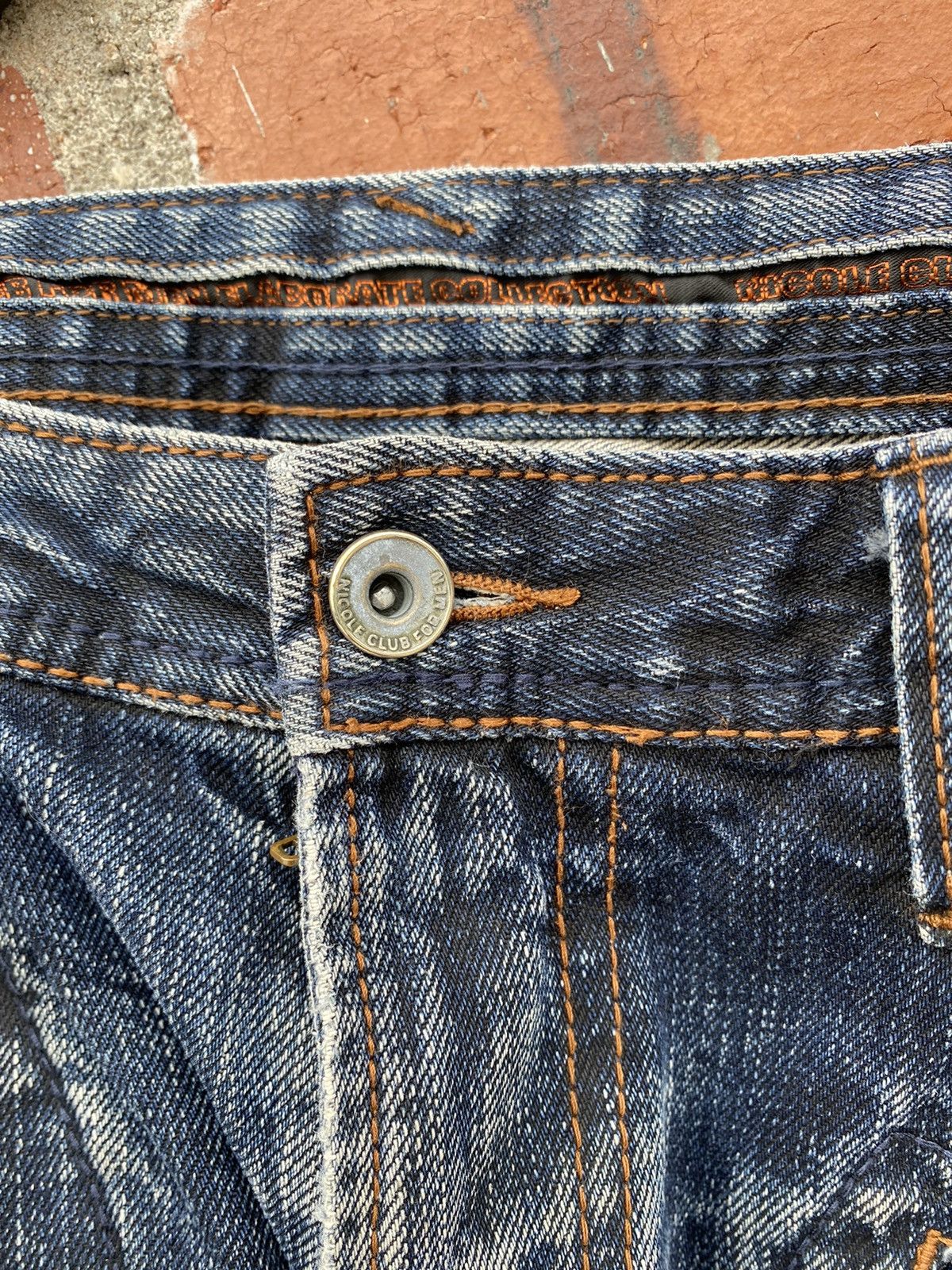 If Six Was Nine × Japanese Brand Japanese Brand NCFM Distressed Flared Denim Size US 32 / EU 48 - 11 Thumbnail