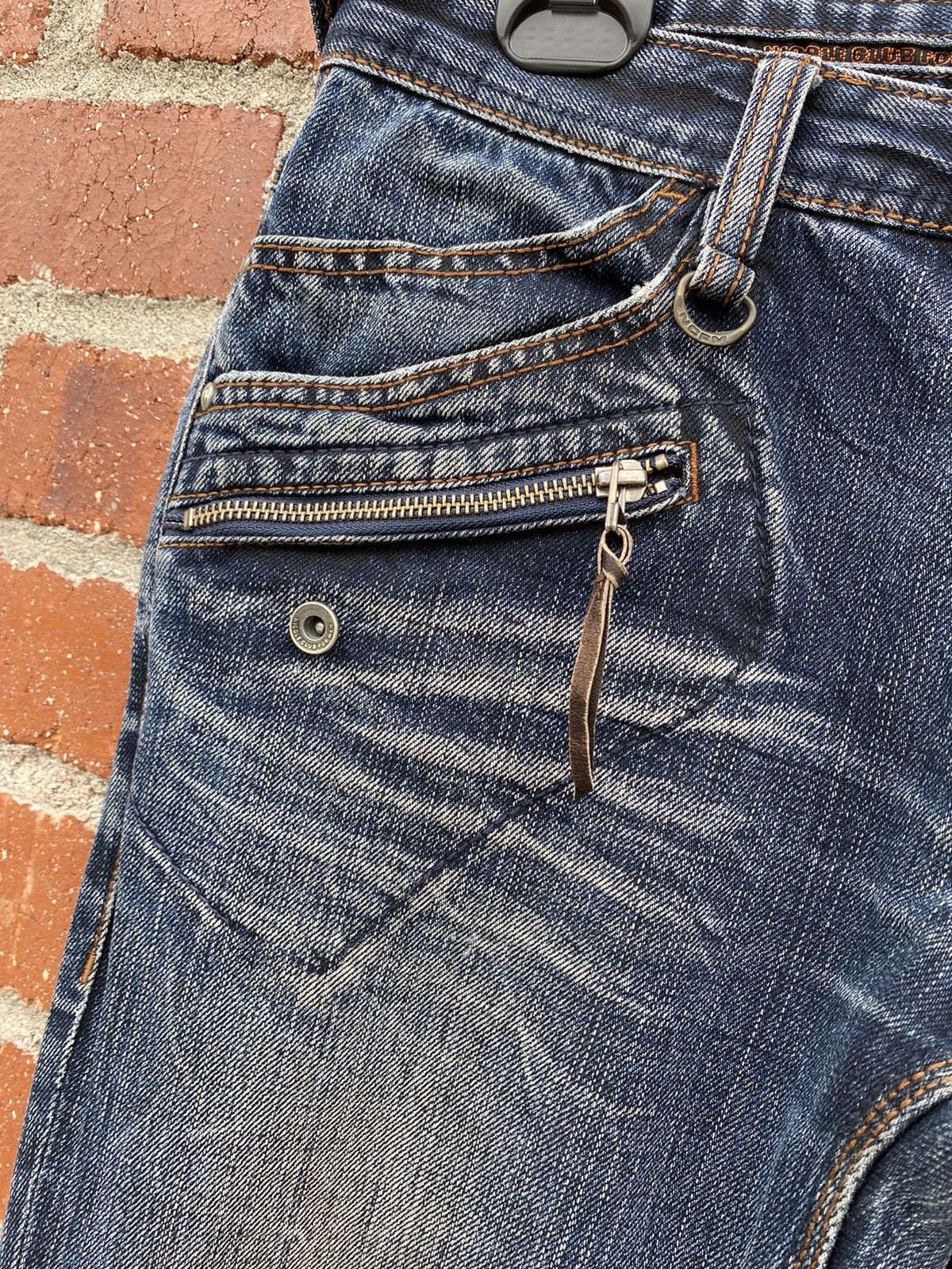 If Six Was Nine × Japanese Brand Japanese Brand NCFM Distressed Flared Denim Size US 32 / EU 48 - 5 Thumbnail