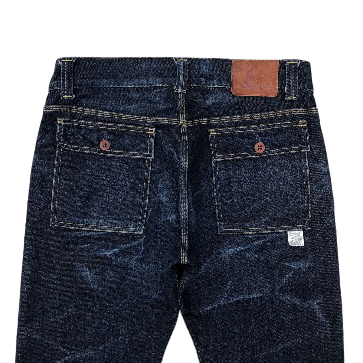 Eternal Eternal Blue Denim Bush Pant Redline Selvedge Jeans Size US 34 / EU 50 - 12 Thumbnail