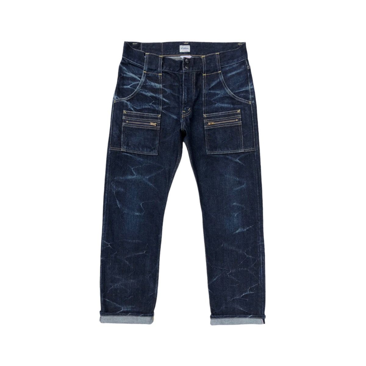 Eternal Eternal Blue Denim Bush Pant Redline Selvedge Jeans Size US 34 / EU 50 - 10 Thumbnail