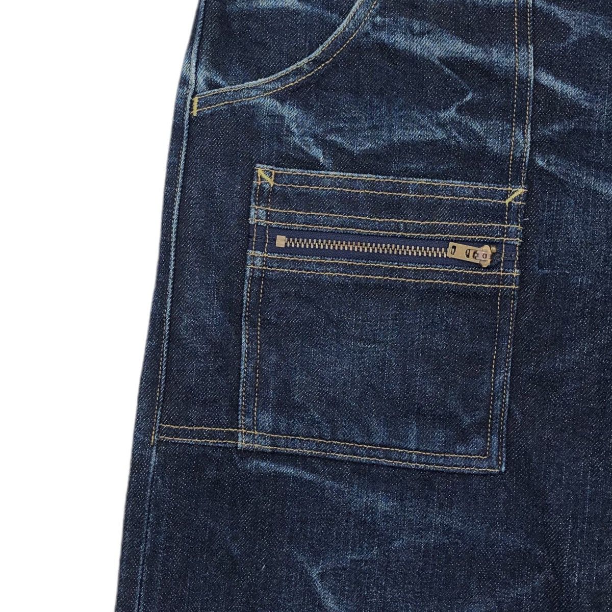 Eternal Eternal Blue Denim Bush Pant Redline Selvedge Jeans Size US 34 / EU 50 - 6 Thumbnail