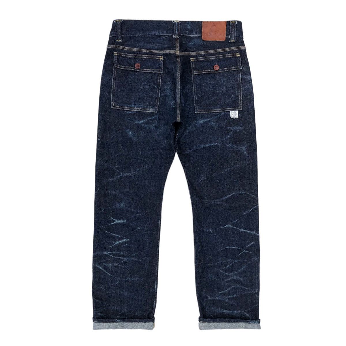 Eternal Eternal Blue Denim Bush Pant Redline Selvedge Jeans Size US 34 / EU 50 - 11 Thumbnail