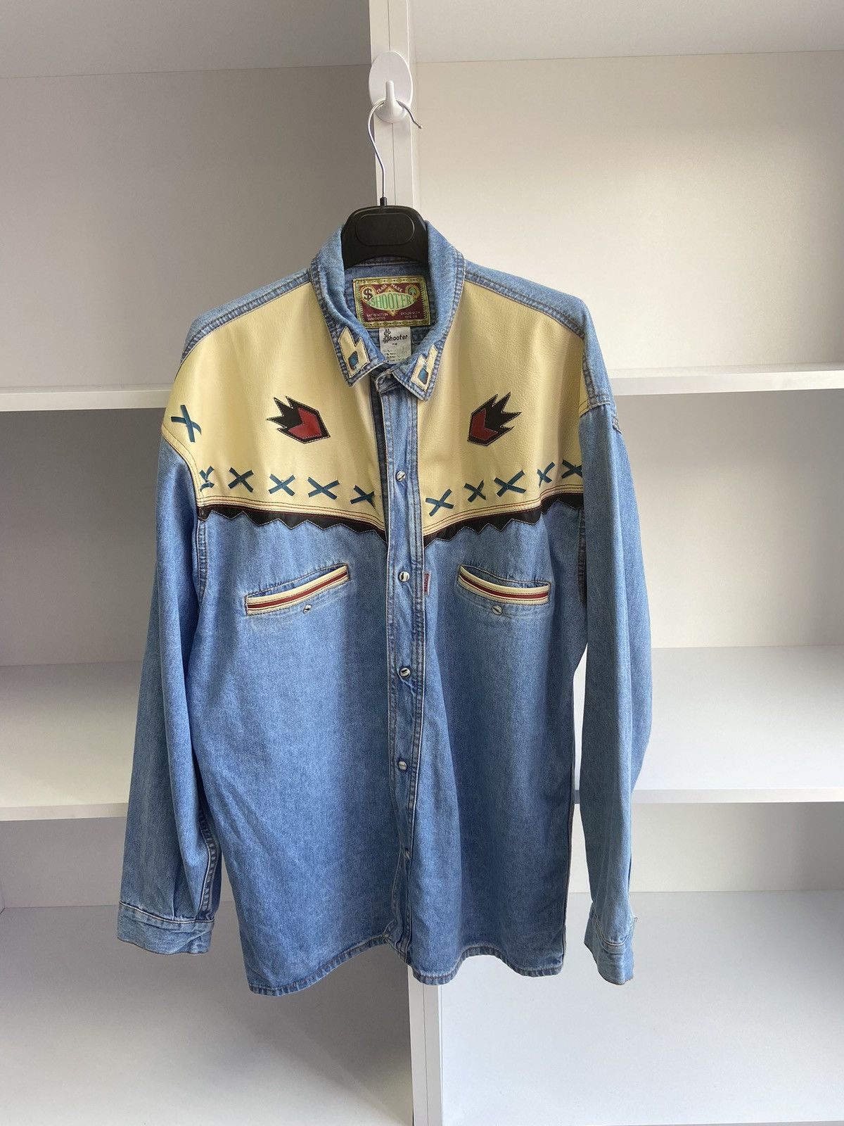 Vintage Vintage Shooter heavy shirt Size US M / EU 48-50 / 2 - 2 Thumbnail