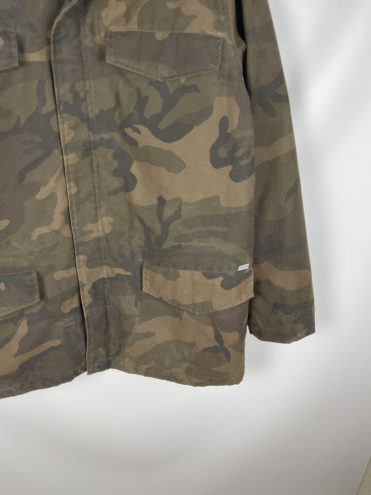Carhartt Carhartt vintage camouflage logo military utility jacket Size US L / EU 52-54 / 3 - 5 Thumbnail