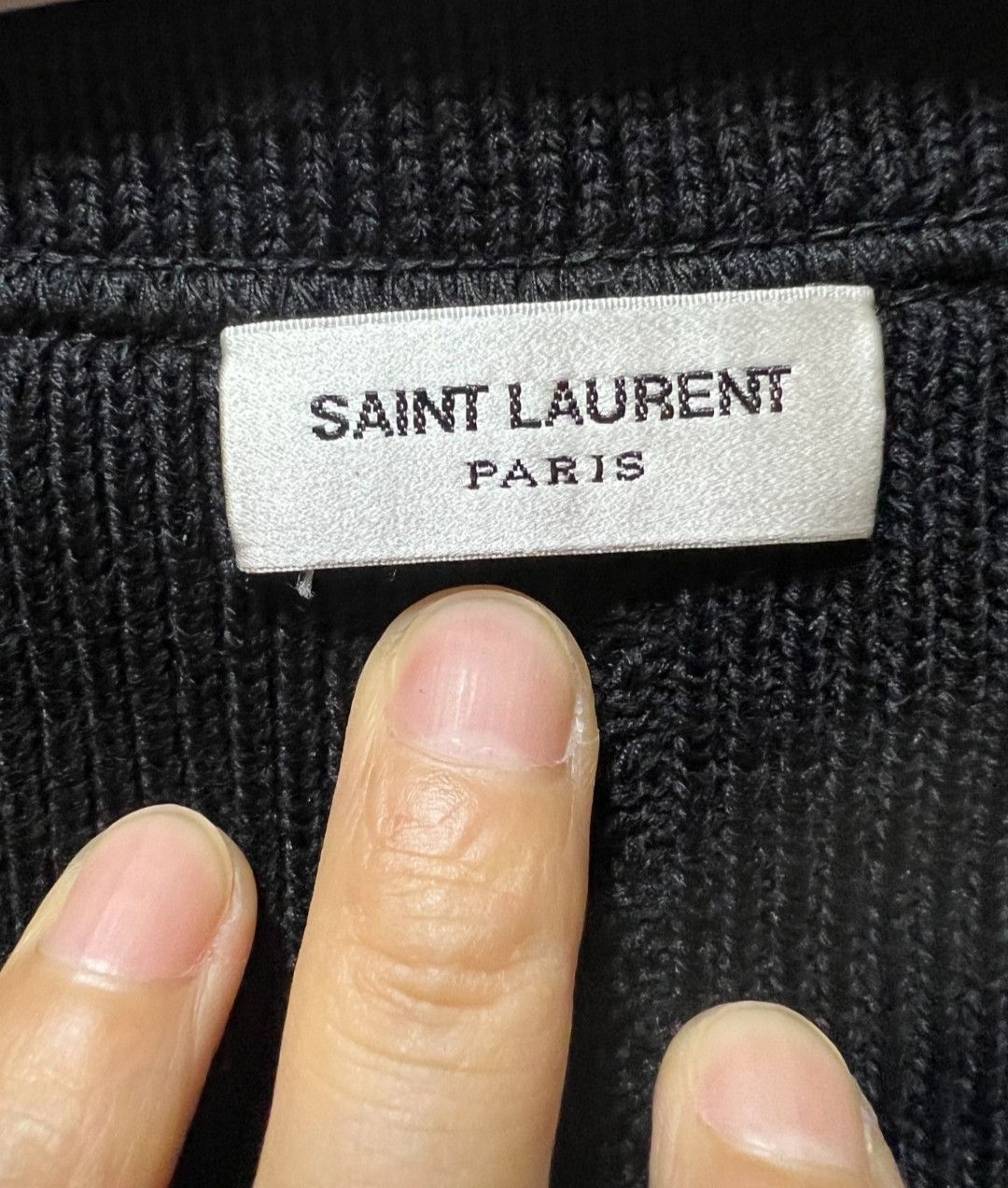 Saint Laurent Show style sweater