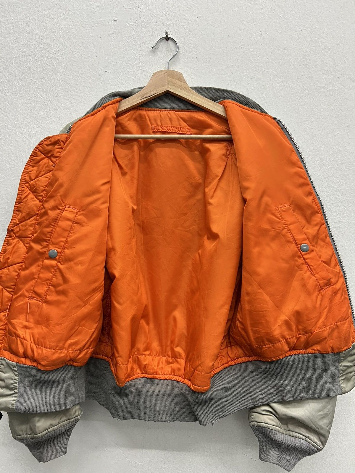 Avirex Vintage Avirex Ma 1 Fly Bomber Jacket Size US M / EU 48-50 / 2 - 10 Thumbnail