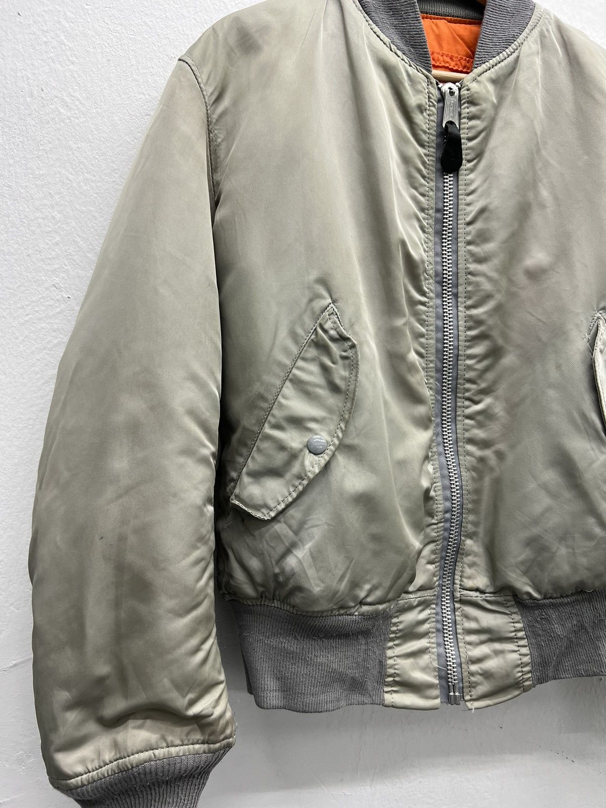 Avirex Vintage Avirex Ma 1 Fly Bomber Jacket Size US M / EU 48-50 / 2 - 4 Thumbnail