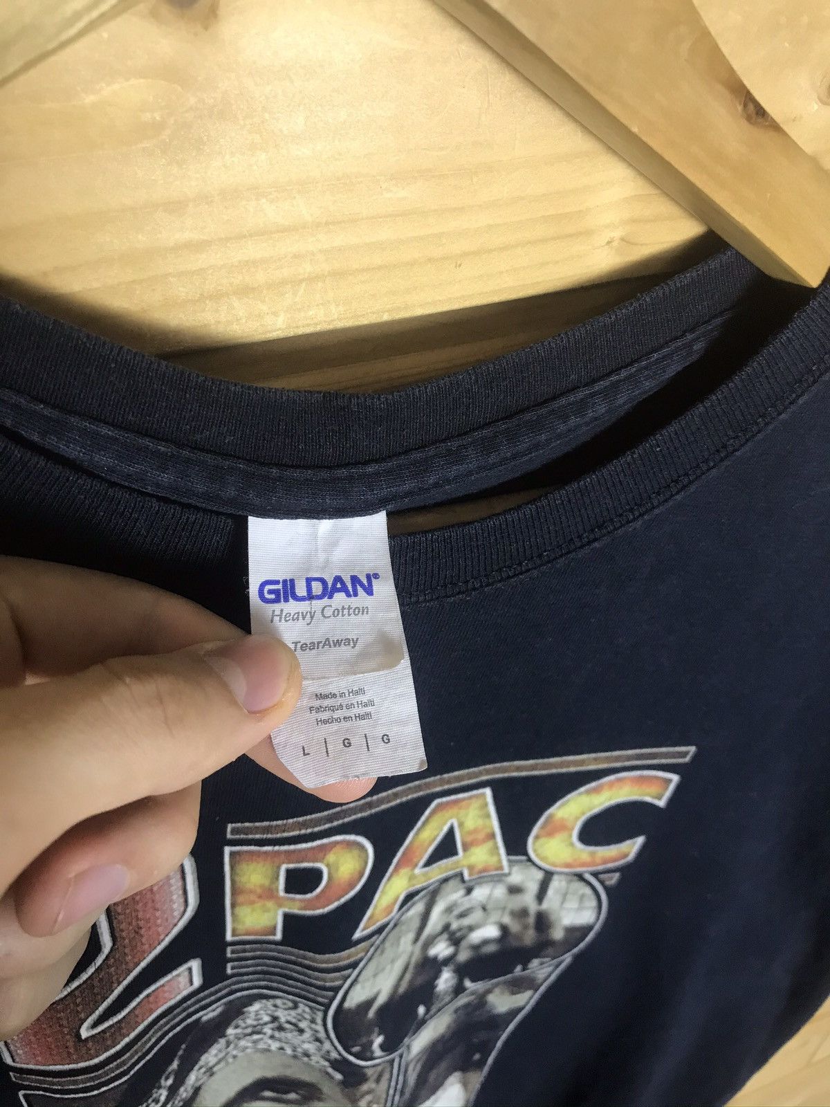 Band Tees 2pac Tupac t-shirt Size US L / EU 52-54 / 3 - 8 Thumbnail