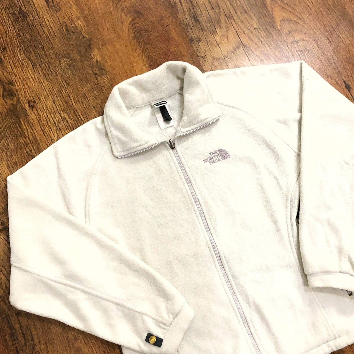 The North Face × Vintage The north face fleece tnf white vintage retro Size L / US 10 / IT 46 - 2 Thumbnail