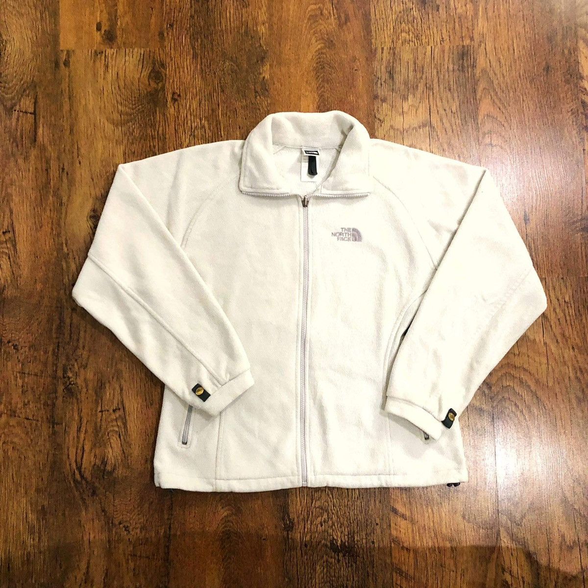 The North Face × Vintage The north face fleece tnf white vintage retro Size L / US 10 / IT 46 - 1 Thumbnail