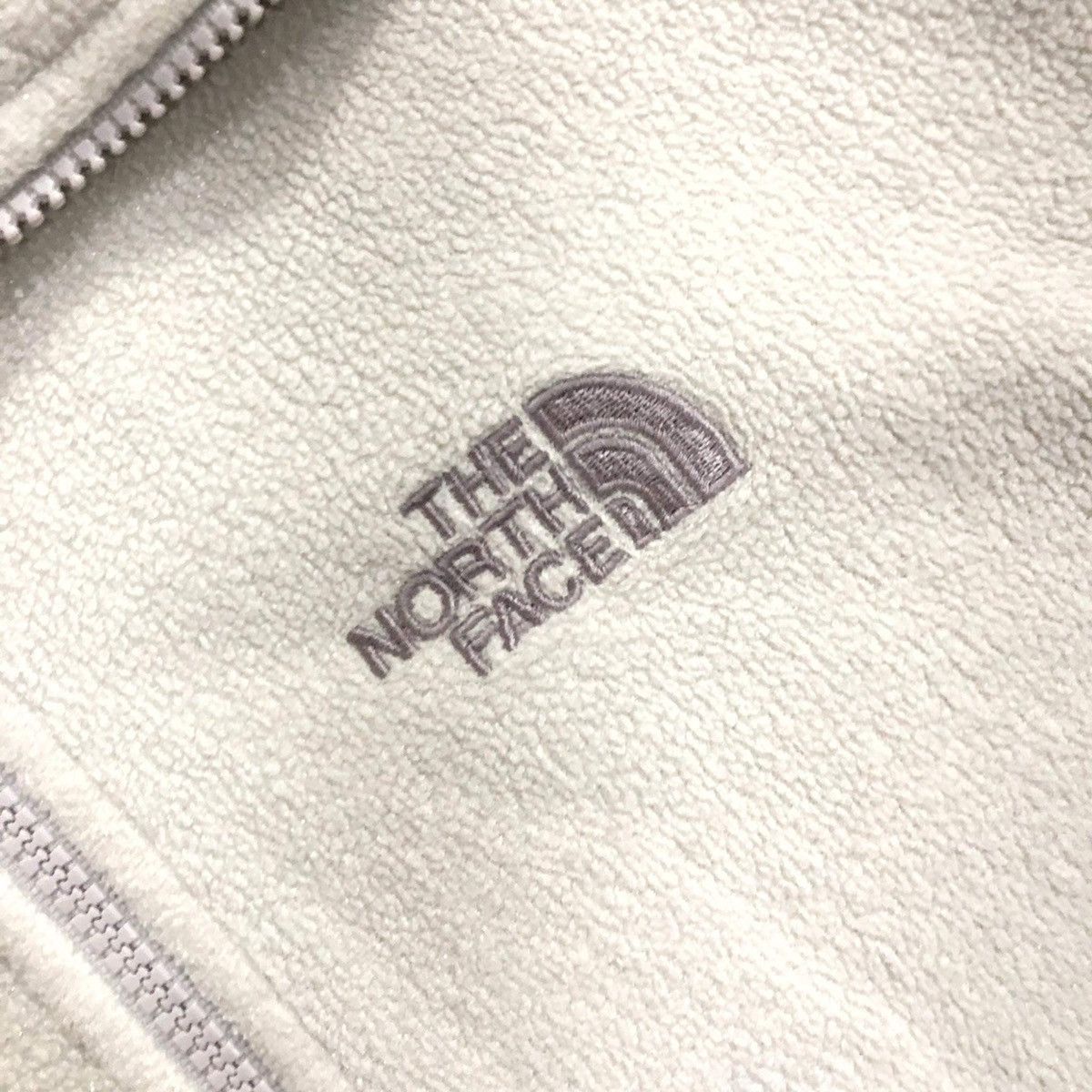 The North Face × Vintage The north face fleece tnf white vintage retro Size L / US 10 / IT 46 - 3 Thumbnail