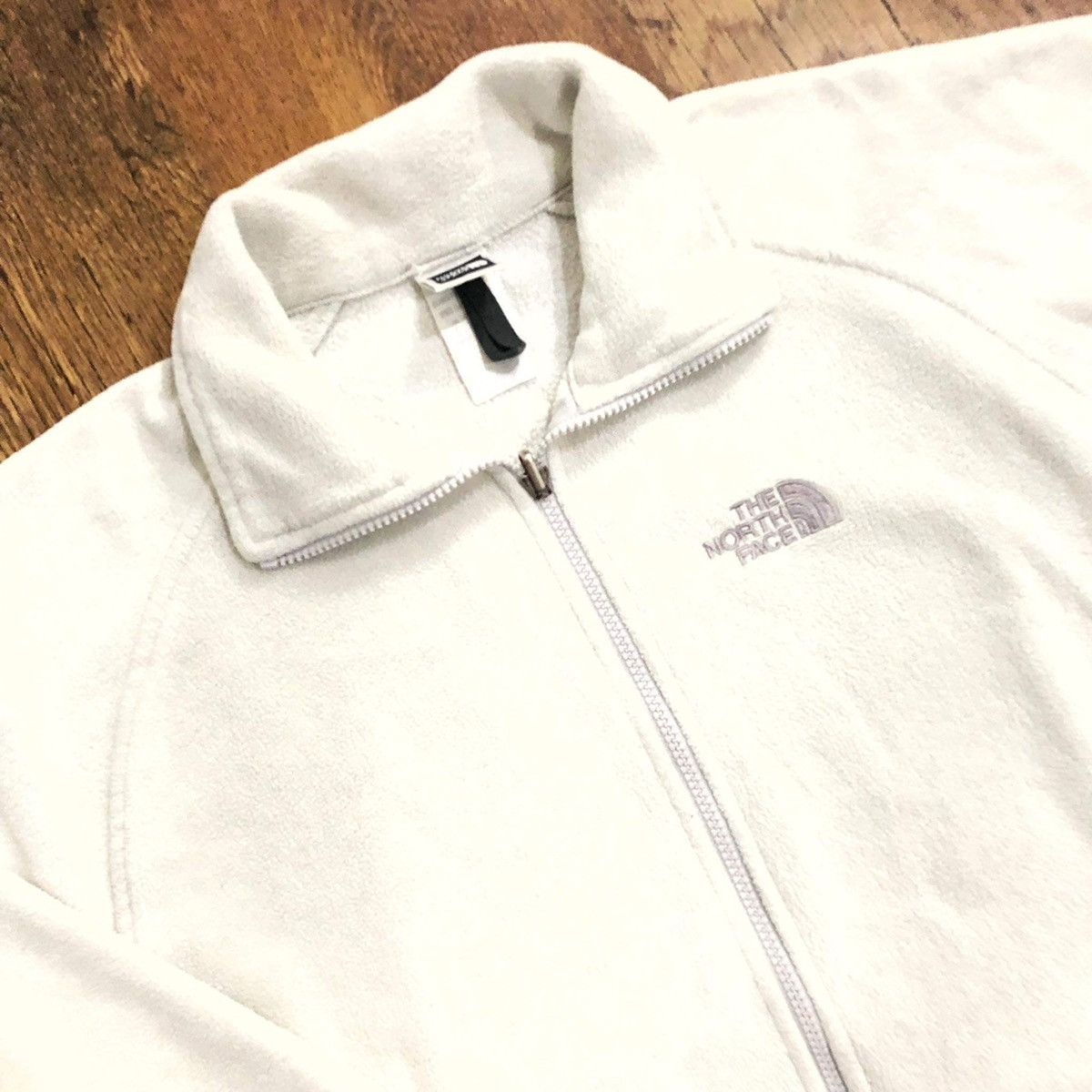 The North Face × Vintage The north face fleece tnf white vintage retro Size L / US 10 / IT 46 - 6 Thumbnail