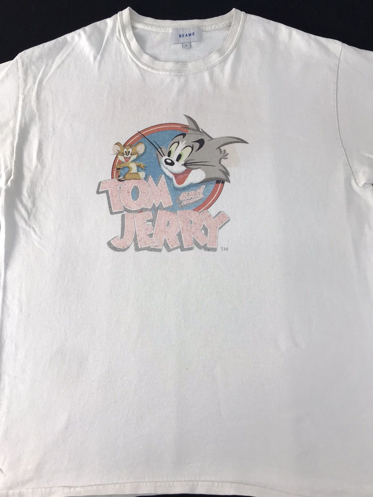 Beams Plus × Cartoon Network Beams Tom And Jerry Comedy Action Cartoon Graphic K2204j Size US L / EU 52-54 / 3 - 3 Thumbnail