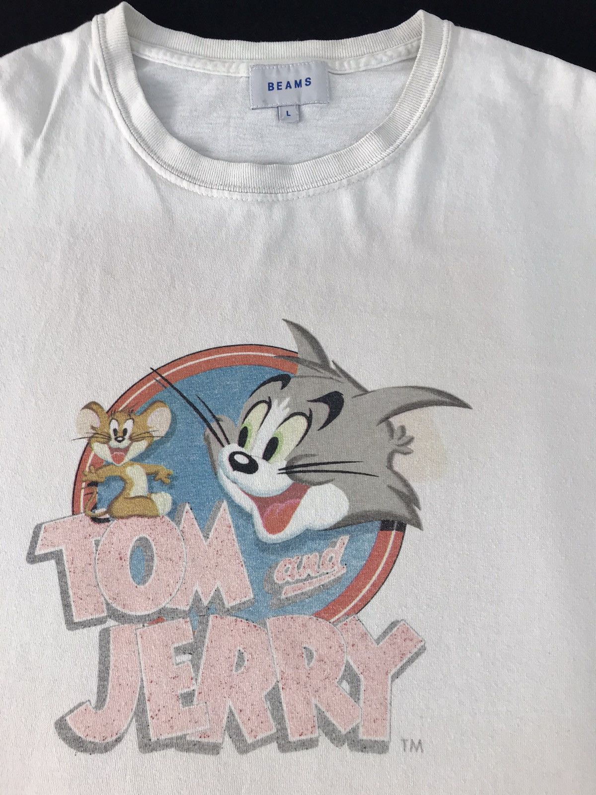 Beams Plus × Cartoon Network Beams Tom And Jerry Comedy Action Cartoon Graphic K2204j Size US L / EU 52-54 / 3 - 4 Thumbnail
