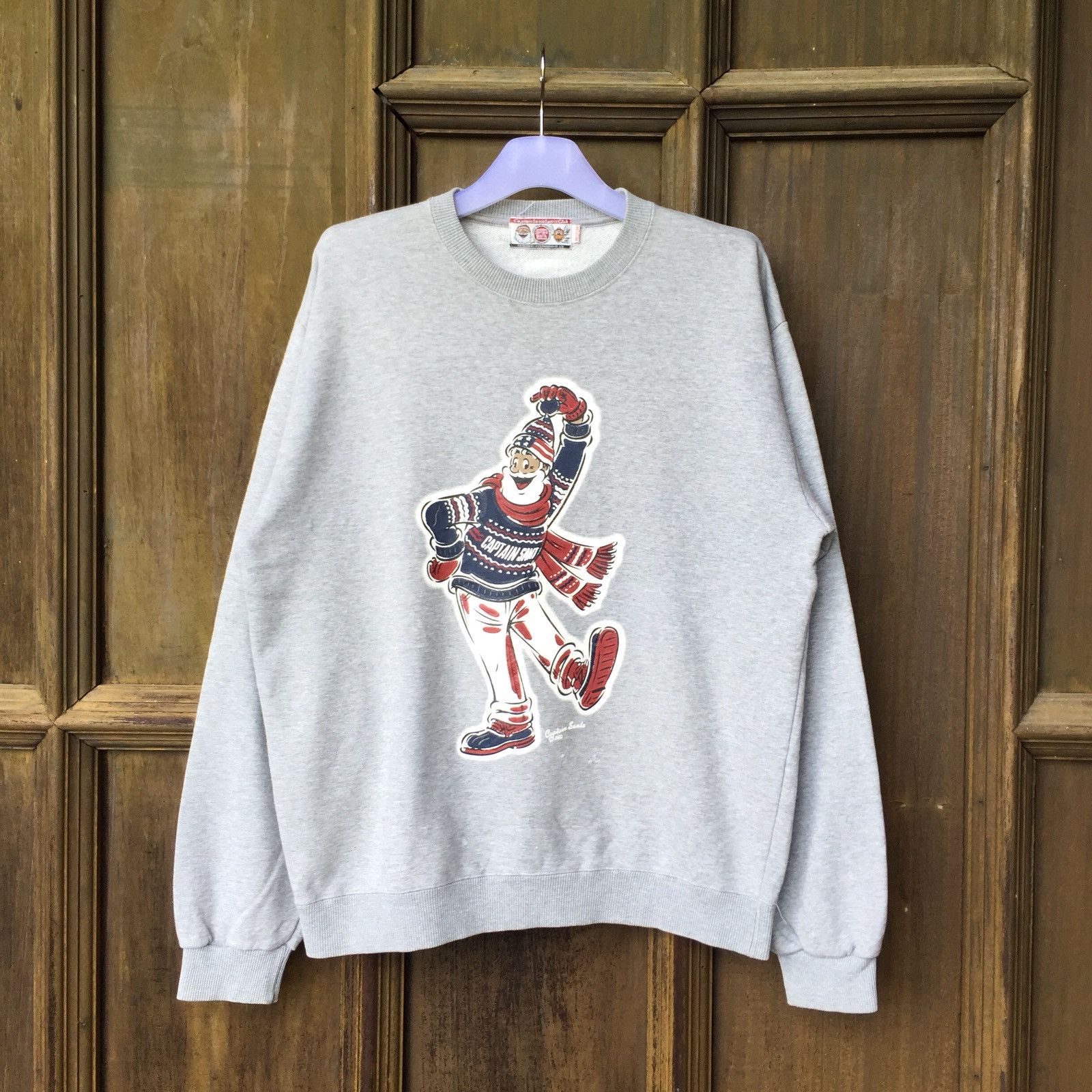 Japanese Brand CAPTAIN SANTA SPORT CLUB sweatshirt Spell Out Big Design Size US M / EU 48-50 / 2 - 1 Thumbnail