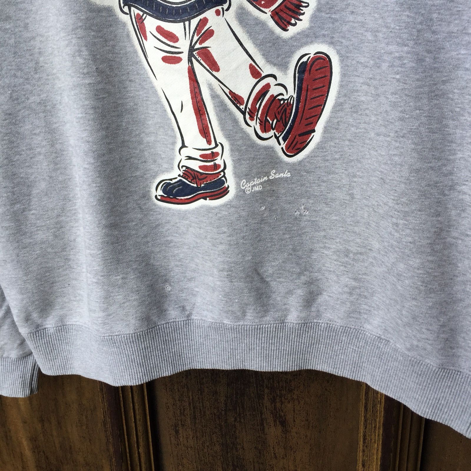 Japanese Brand CAPTAIN SANTA SPORT CLUB sweatshirt Spell Out Big Design Size US M / EU 48-50 / 2 - 10 Thumbnail