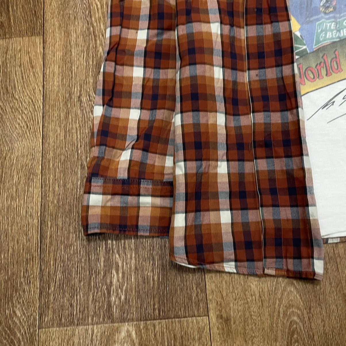 Vintage Vintage 90s Graphic Chore Shirt Oversized Grunge Workwear XL Size US XL / EU 56 / 4 - 5 Thumbnail