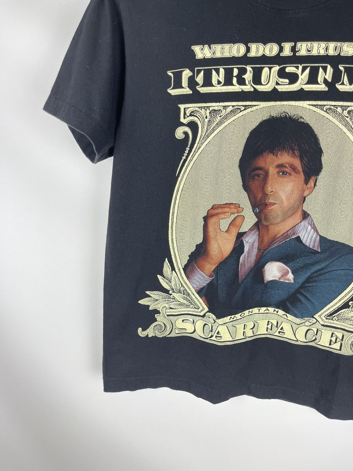 Vintage Vintage 90s Scarface Tony Montana single stitch big print Size US M / EU 48-50 / 2 - 4 Thumbnail