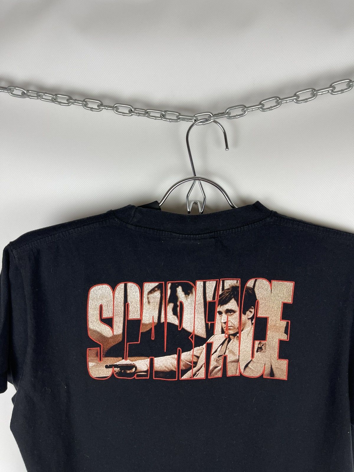 Vintage Vintage 90s Scarface Tony Montana single stitch big print Size US M / EU 48-50 / 2 - 9 Thumbnail