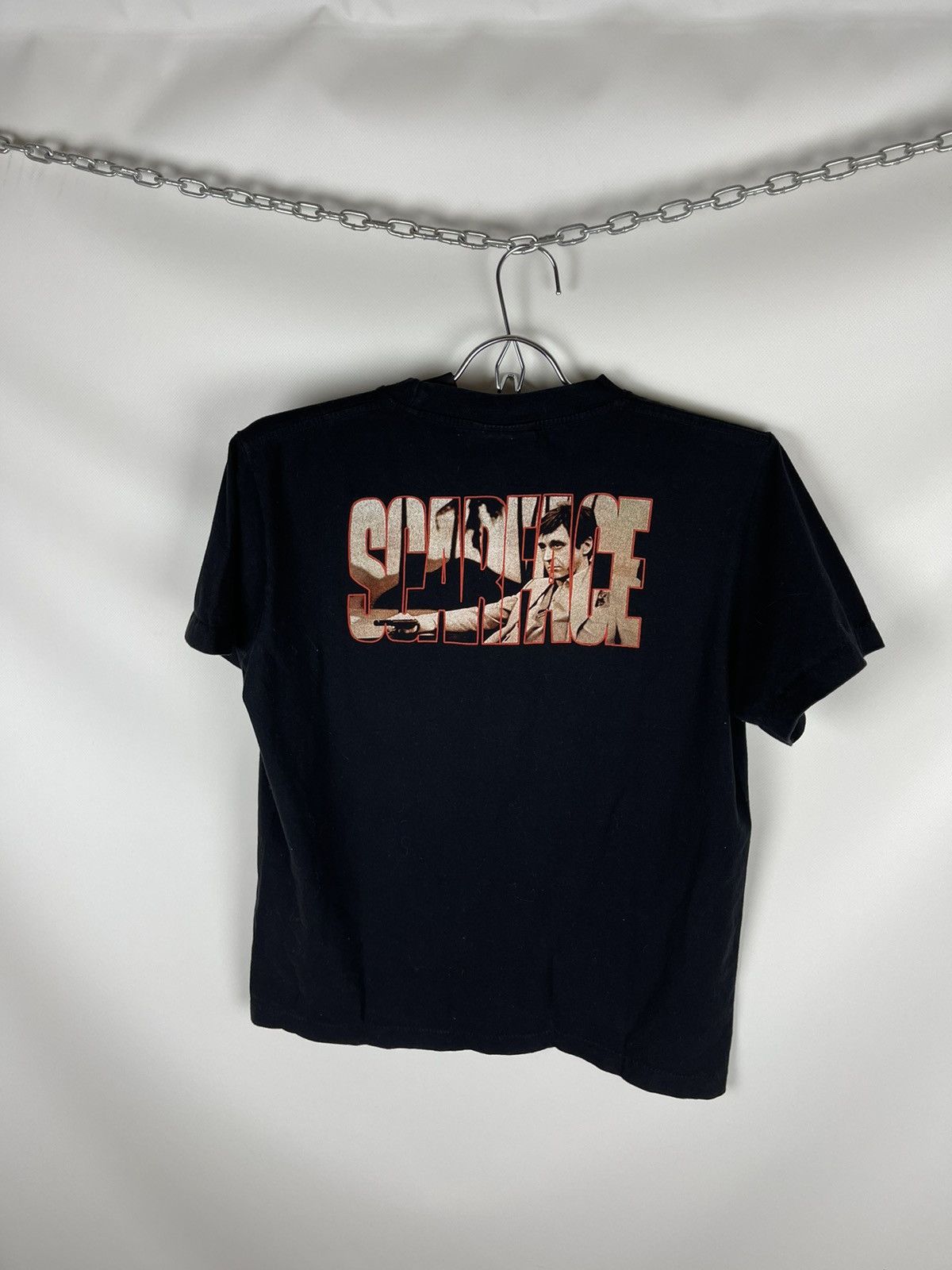 Vintage Vintage 90s Scarface Tony Montana single stitch big print Size US M / EU 48-50 / 2 - 2 Thumbnail