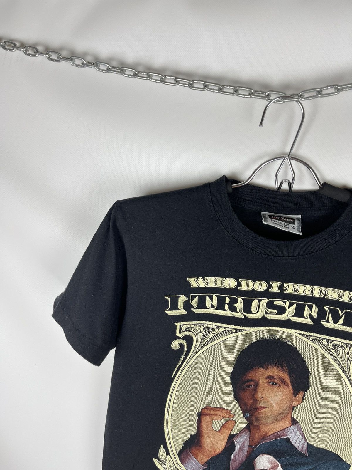 Vintage Vintage 90s Scarface Tony Montana single stitch big print Size US M / EU 48-50 / 2 - 3 Thumbnail