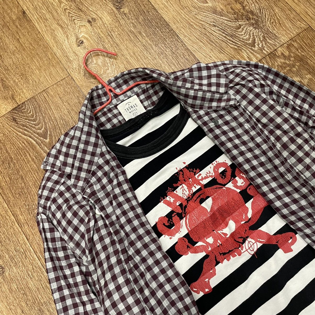 Vintage Vintage 90s Checkered Shirt Grunge Streetwear Layering L Size US L / EU 52-54 / 3 - 5 Thumbnail