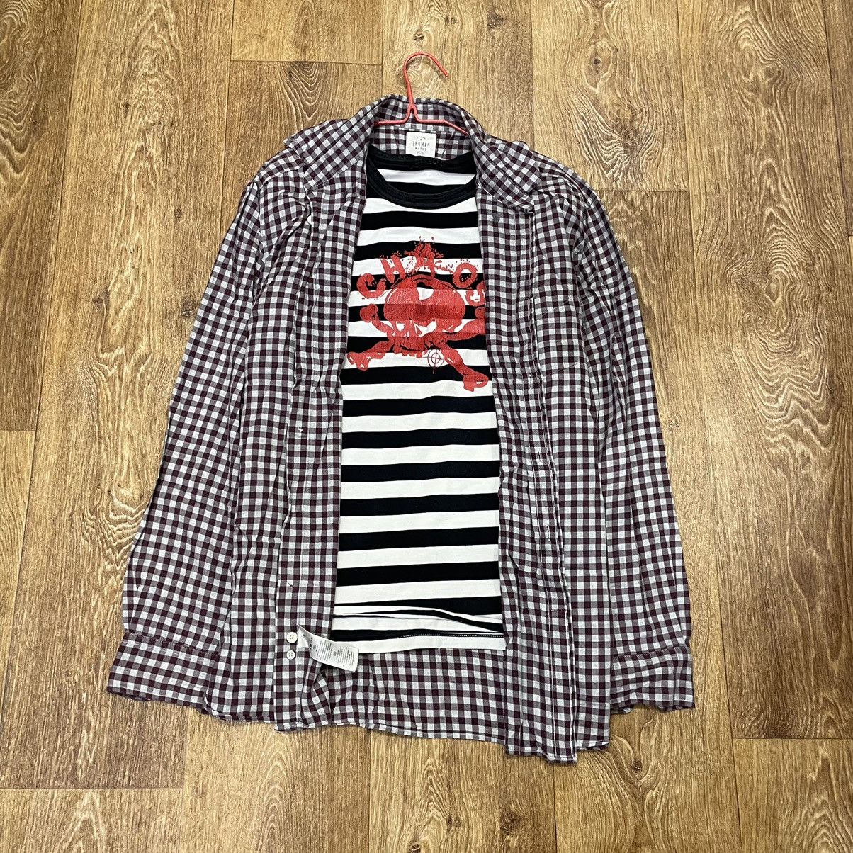 Vintage Vintage 90s Checkered Shirt Grunge Streetwear Layering L Size US L / EU 52-54 / 3 - 1 Thumbnail