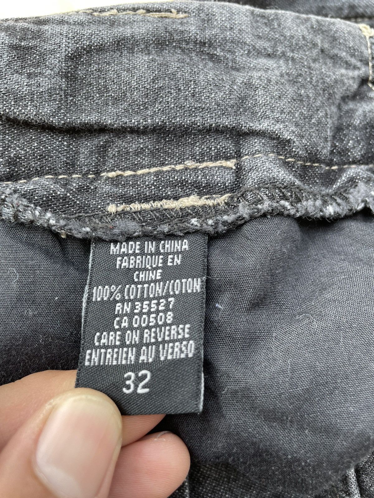 Marithe + Francois Girbaud Marithe Francois Girbaud Velcro Straps Cargo Denim Pants Size US 34 / EU 50 - 17 Thumbnail