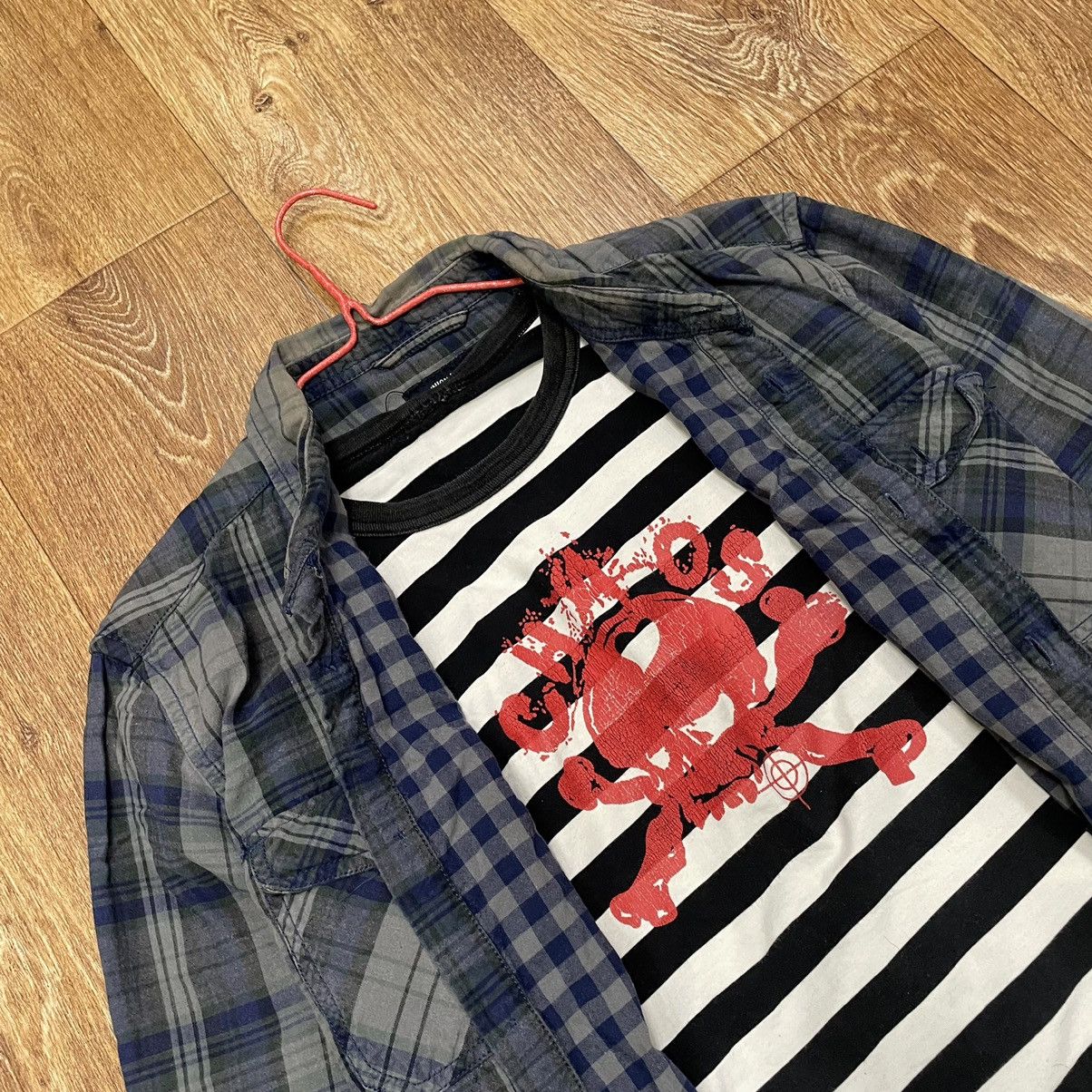 Flannel Vintage Flannel Checkered Shirt Travis Style Size US L / EU 52-54 / 3 - 5 Thumbnail
